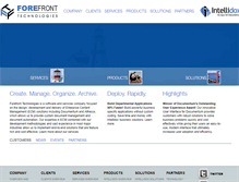 Tablet Screenshot of fftechnologies.com